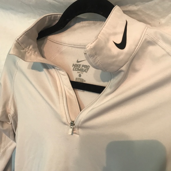 light grey/white nike therma fit running jacket - Picture 2 of 3